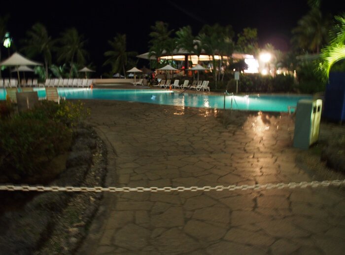 ニッコーグアム・夜のプール
